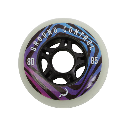 GC Wheel Glow 80mm 85a Black 4-Pack