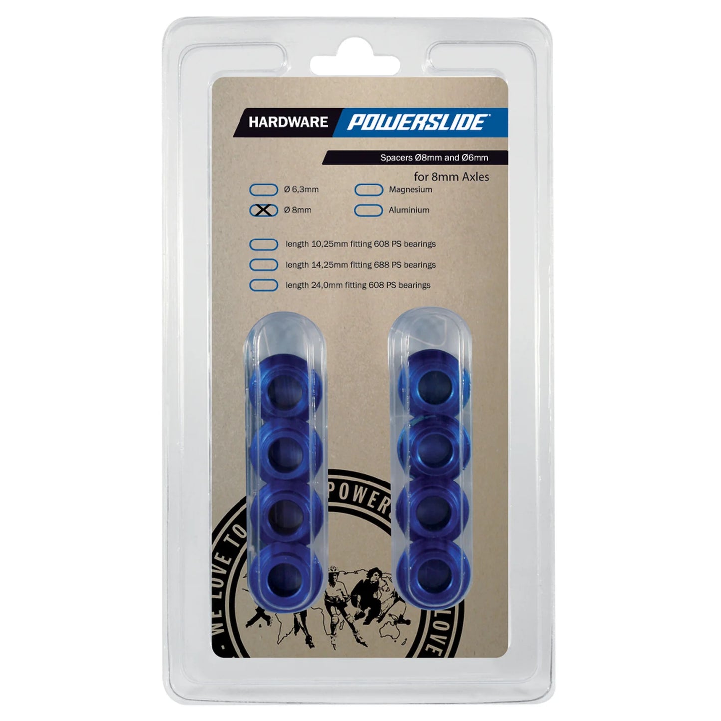 Powerslide AL Spacer 8mm