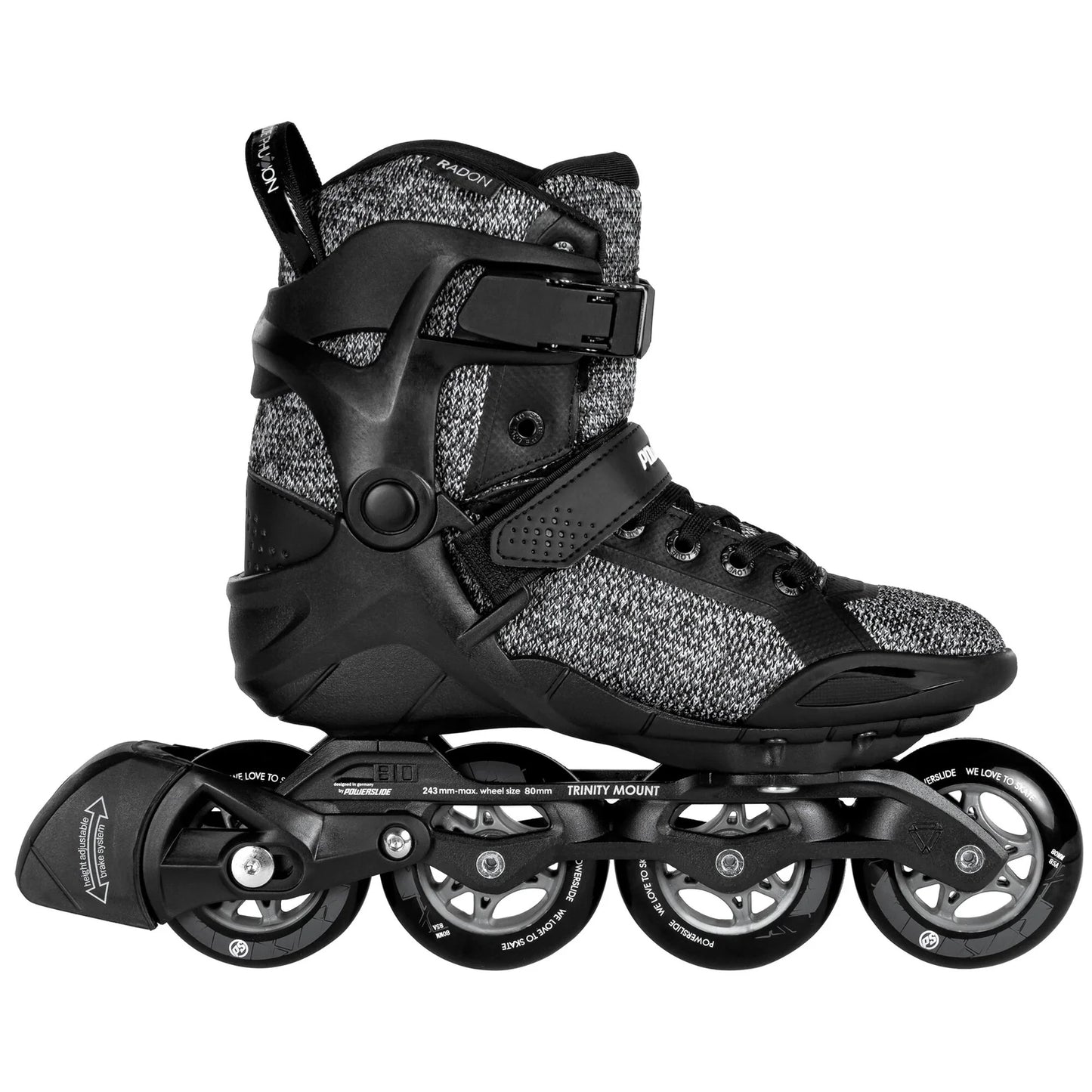 Powerslide Phuzion Radon Black White 80
