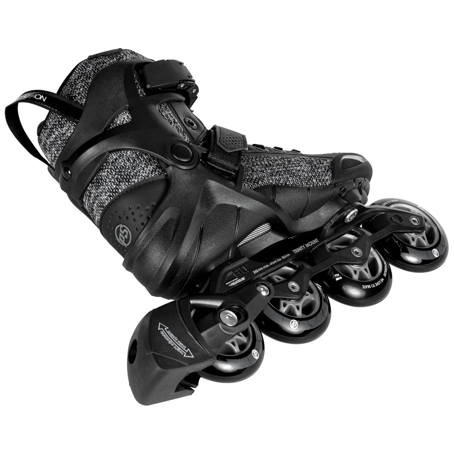 Powerslide Phuzion Radon Black White 80