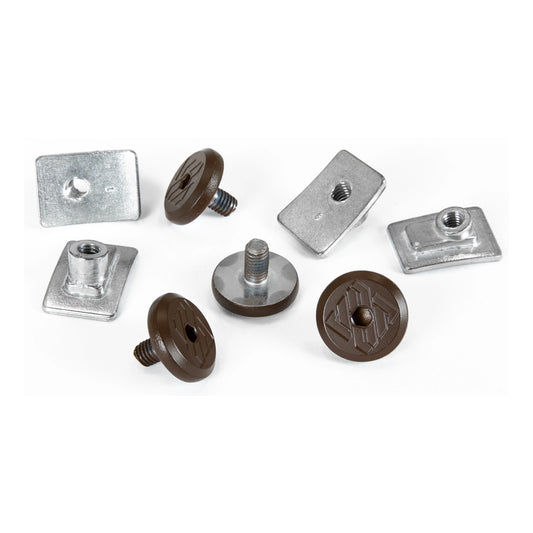 Aeon Cuff Screw Set Brown