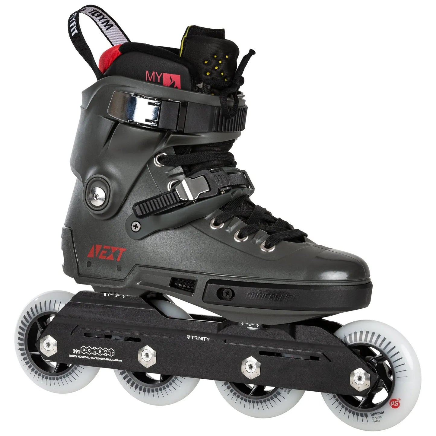 Powerslide Next Charcoal 90