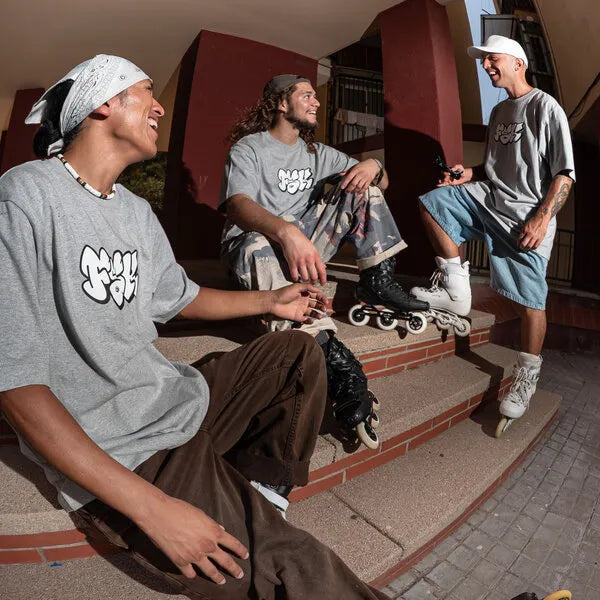 FSK Graffiti T-Shirt Grey