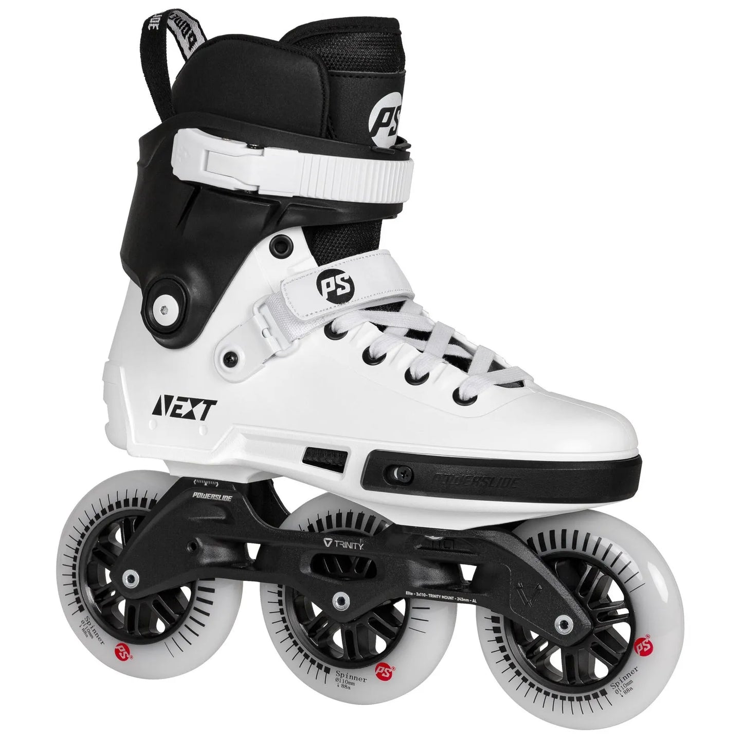 Powerslide Next Core Black 110 - Black and White