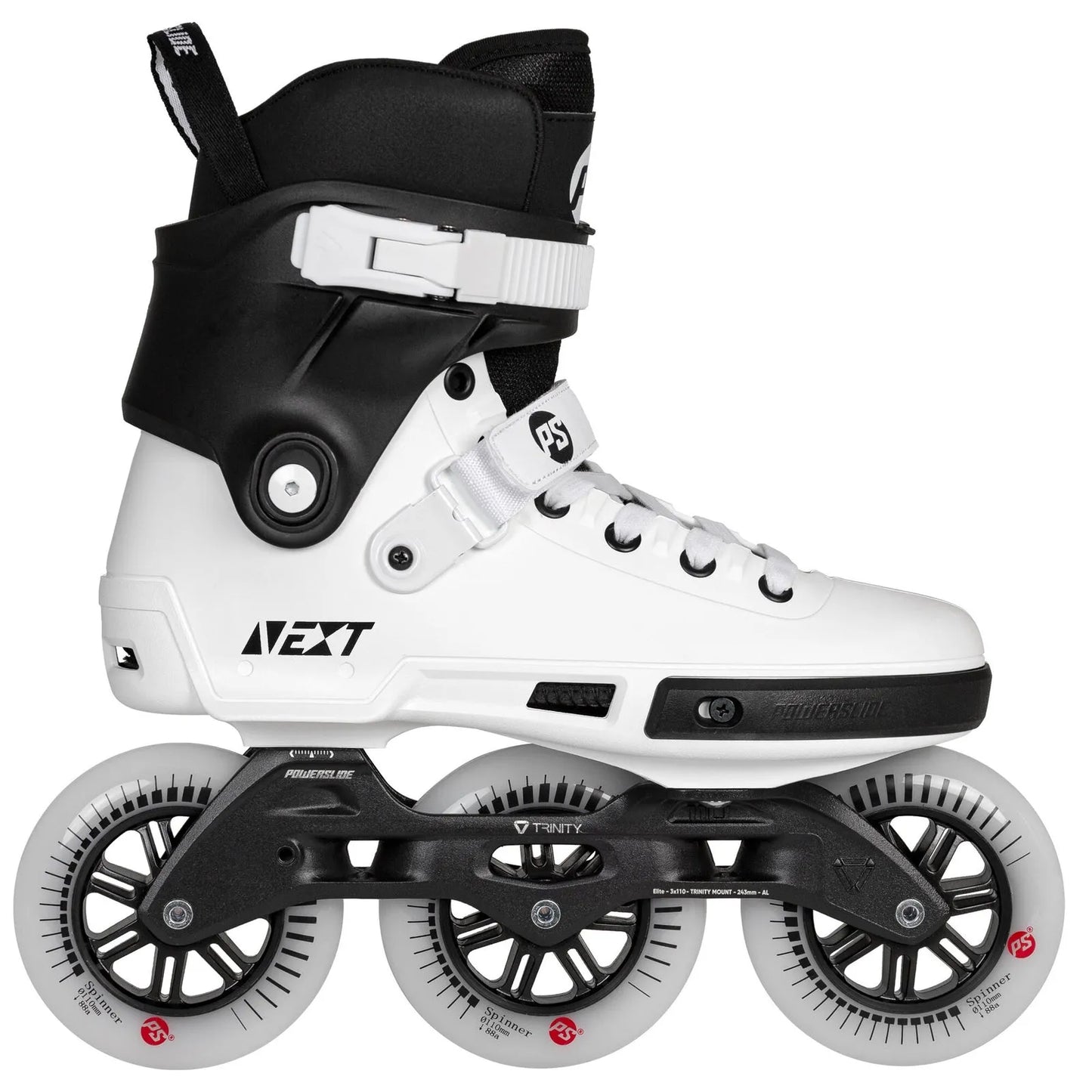 Powerslide Next Core Black 110 - Black and White