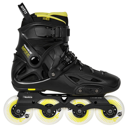 Powerslide Imperial Black Yellow 80
