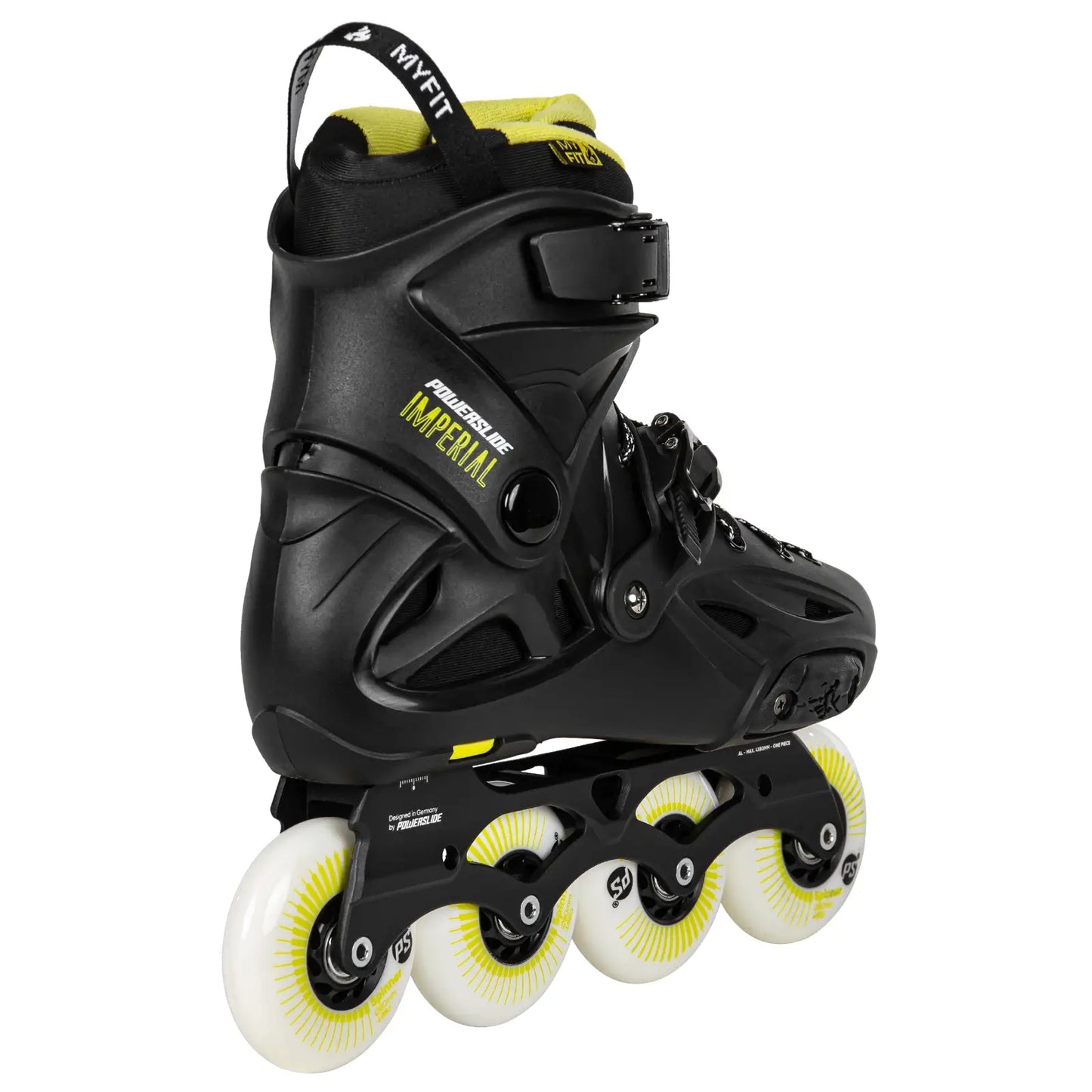 Powerslide Imperial Black Yellow 80