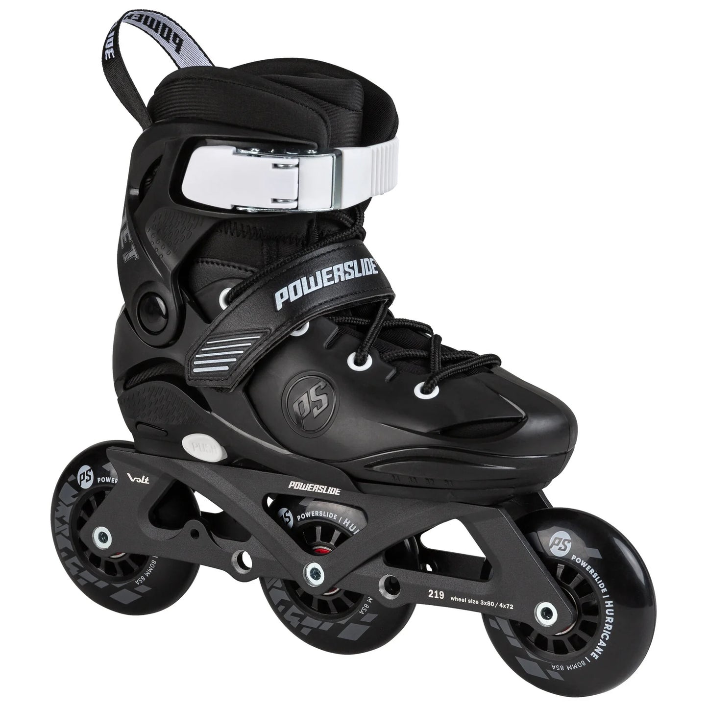 Powerslide Jet Pro Black Adj.