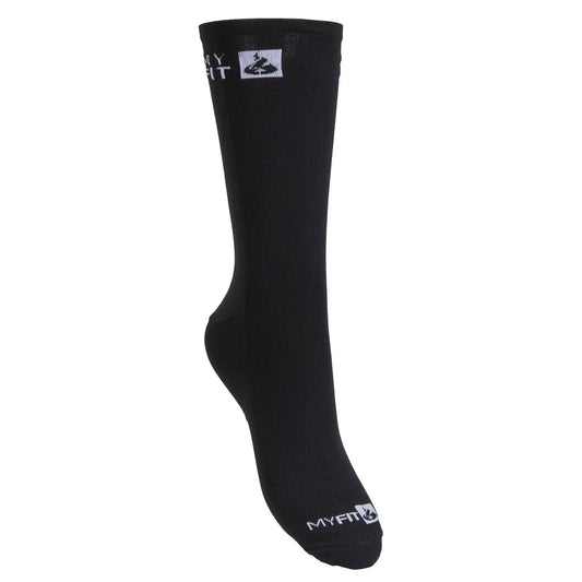 MyFit Slipin Nylon Socks Black