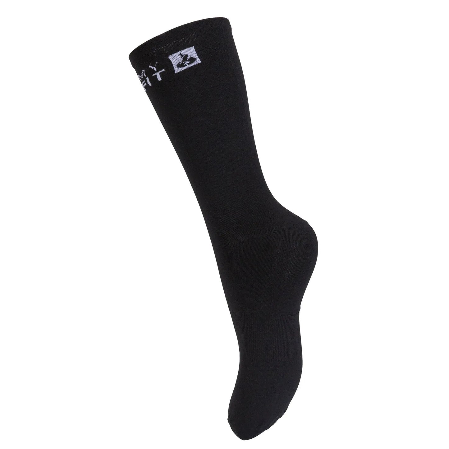 MyFit Slipin Nylon Socks Black