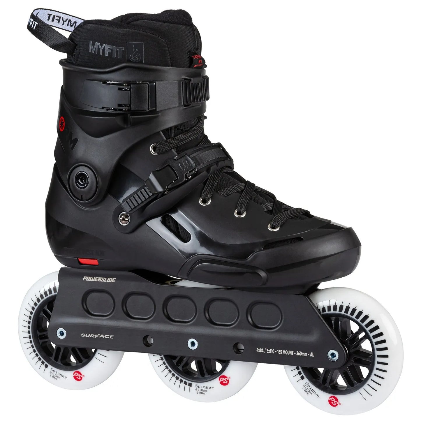 Powerslide Storm Black 110