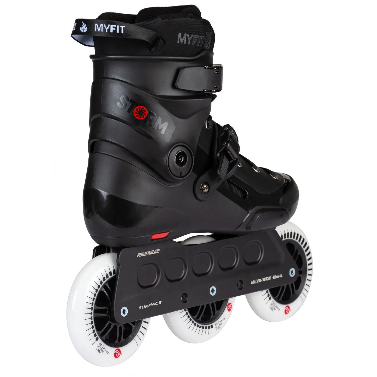 Powerslide Storm Black 110
