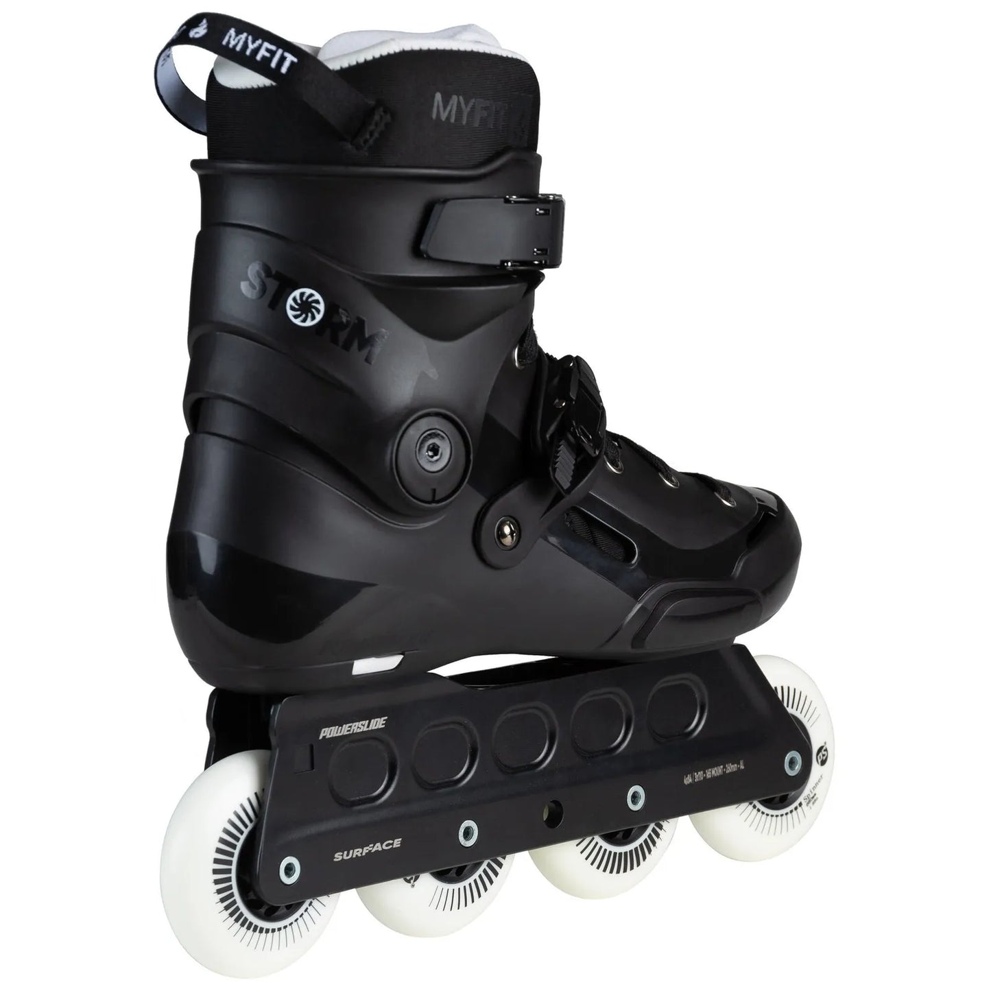 Powerslide Storm Black 80
