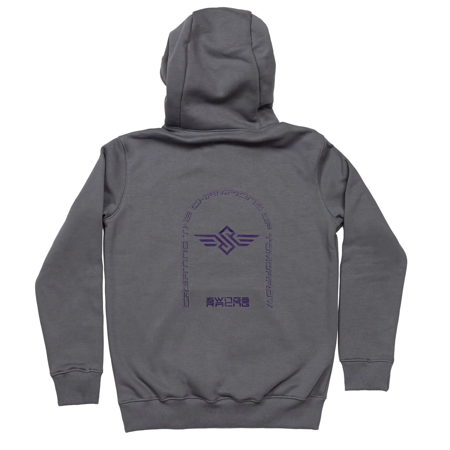 Swings Racing Hoodie Grey