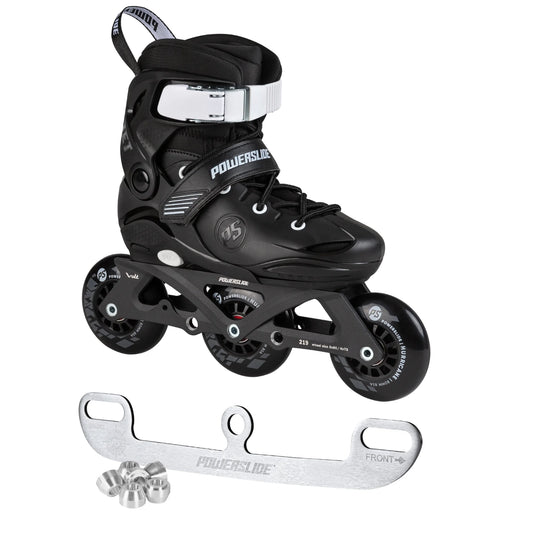 Powerslide Jet Pro Black + Ice blade 3