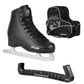 Playlife Classic Iceskates Black + Blade cover + Skate bag