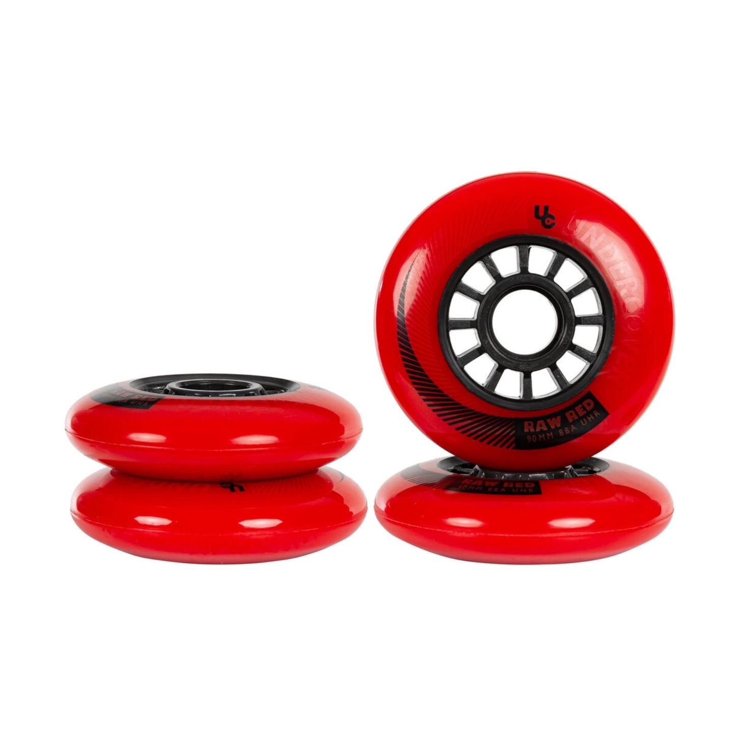 UC Raw 90mm 88a Red 4-Pack