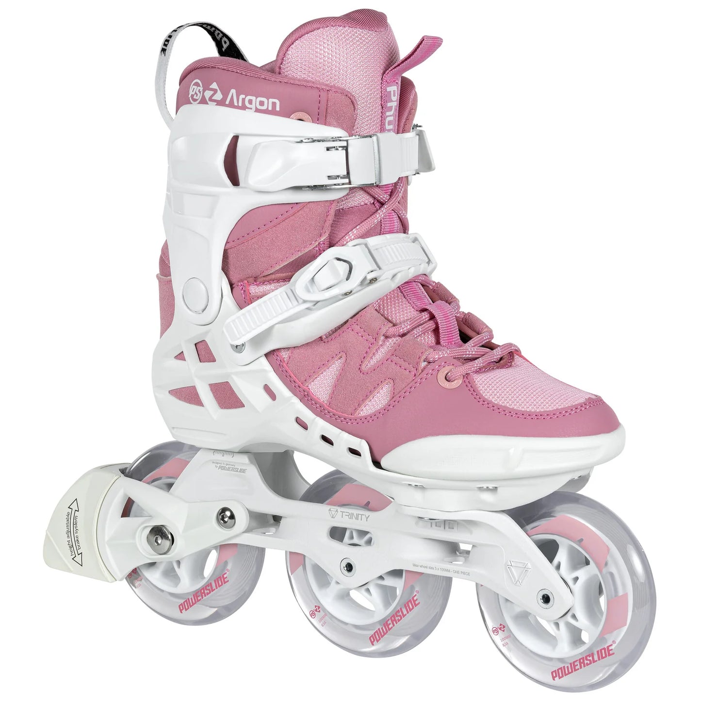 Powerslide Argon Rose 100