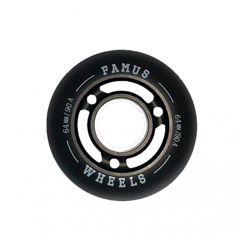 Famus All black 64mm 90a 4-Pack