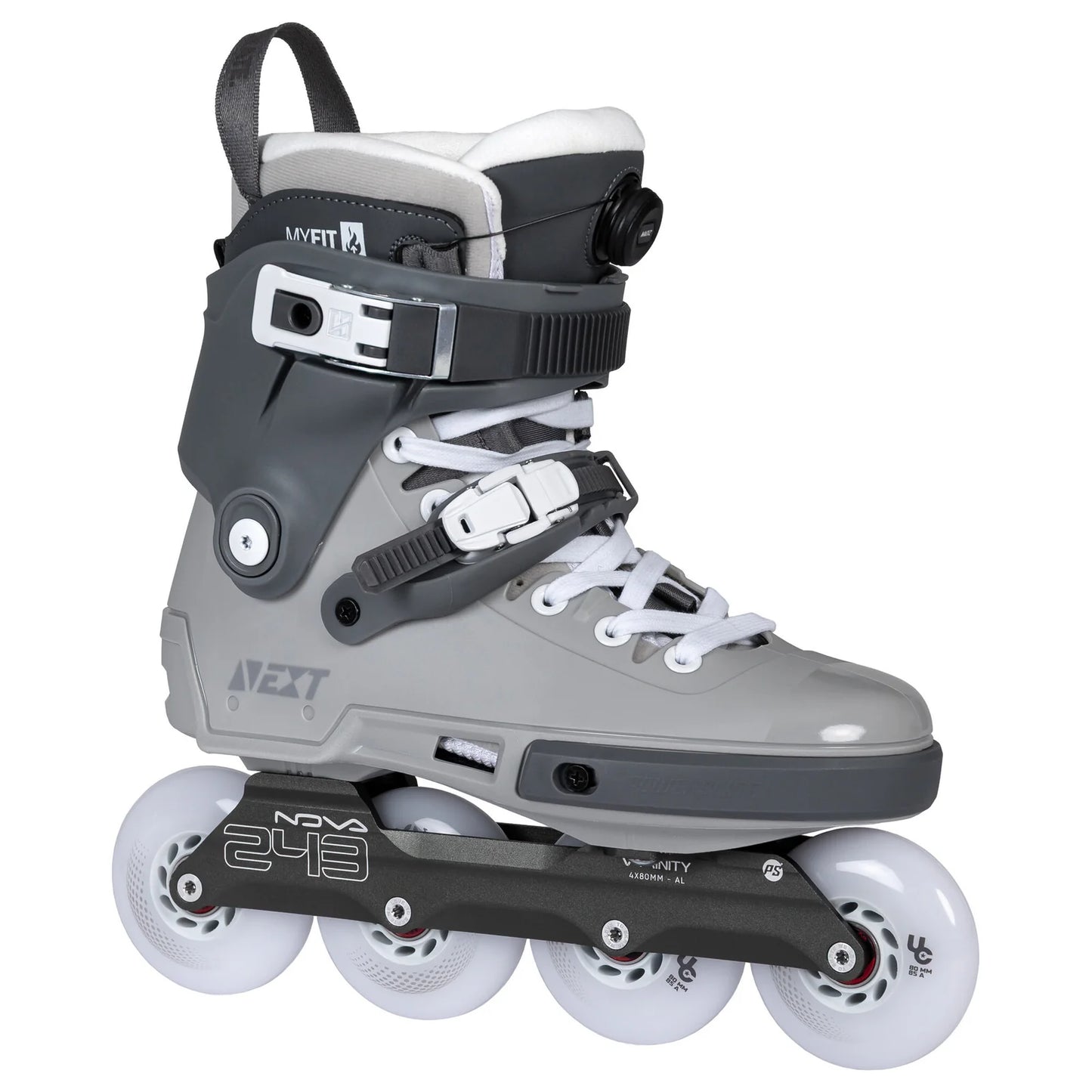 Powerslide Next 2.0 80 PDS Asphalt Grey