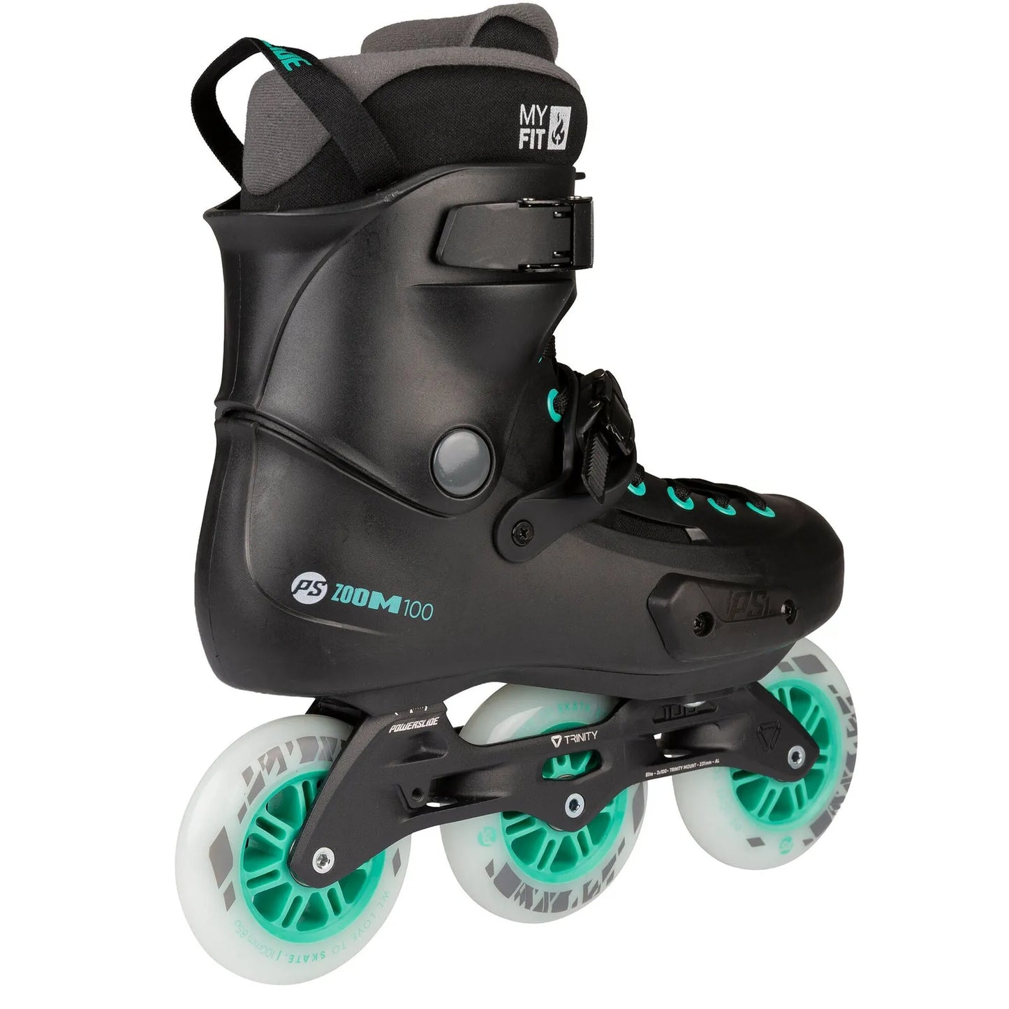 Powerslide Zoom Pro 100 Black Mint